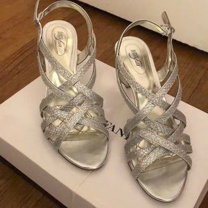 Silver Alfani High Heels